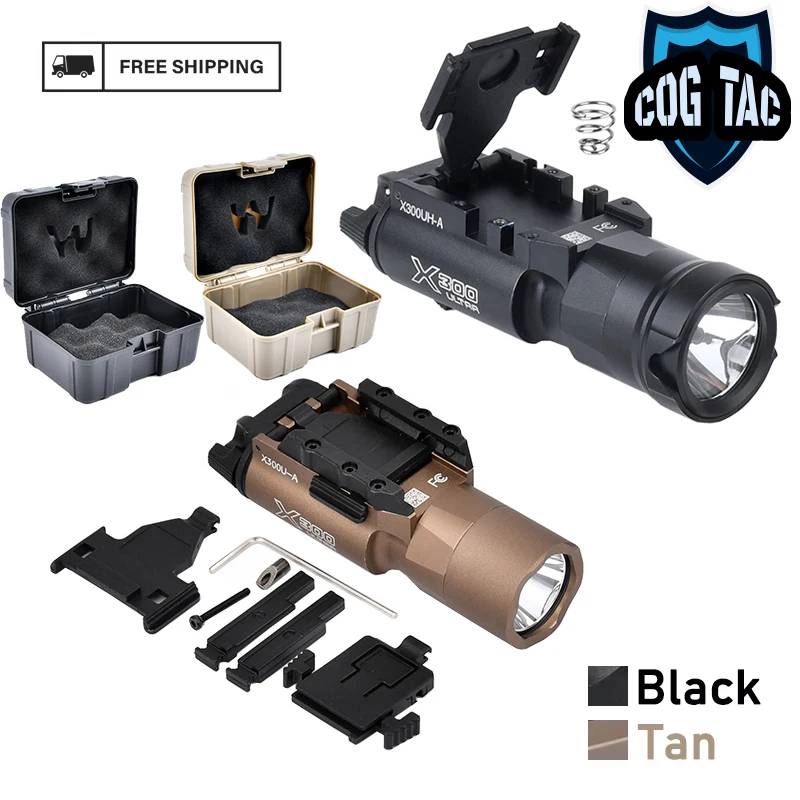 

Surefir Tactical SF X300U X300 Ultra XH35 Metal Light Airsoft Light Strobe Flashlight Lanterna Torch