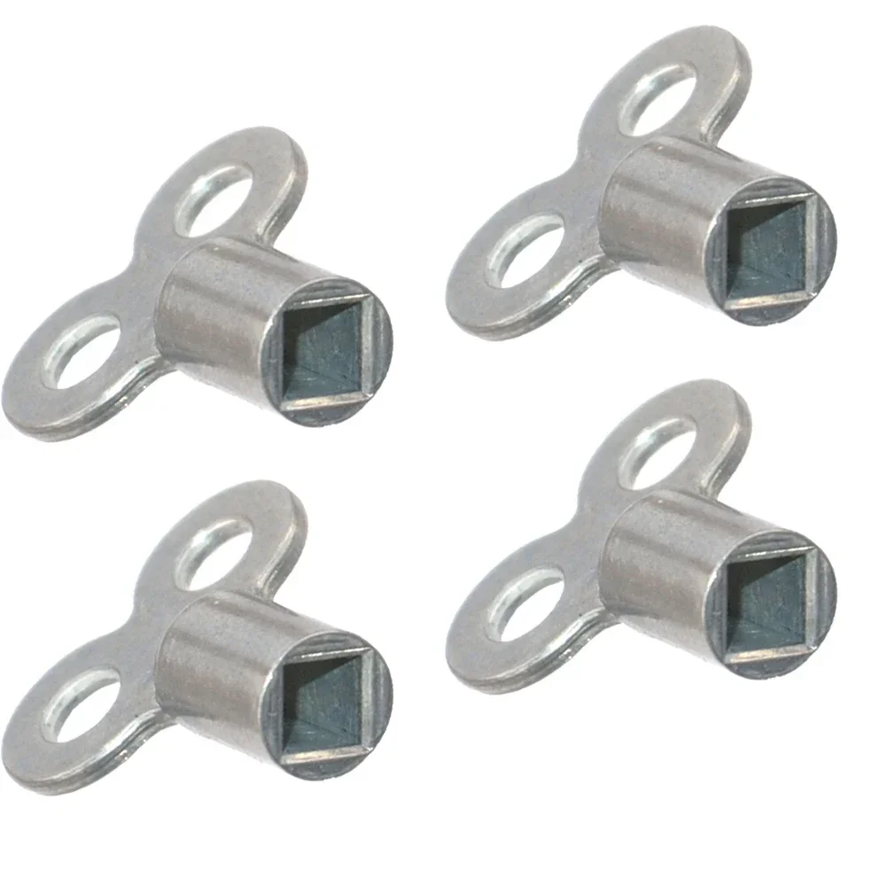 

Vent Wrench for Radiators Reliable Radiator Venting 5mm Inner Square Sturdy Aluminum Alloy Material Bundle of 4