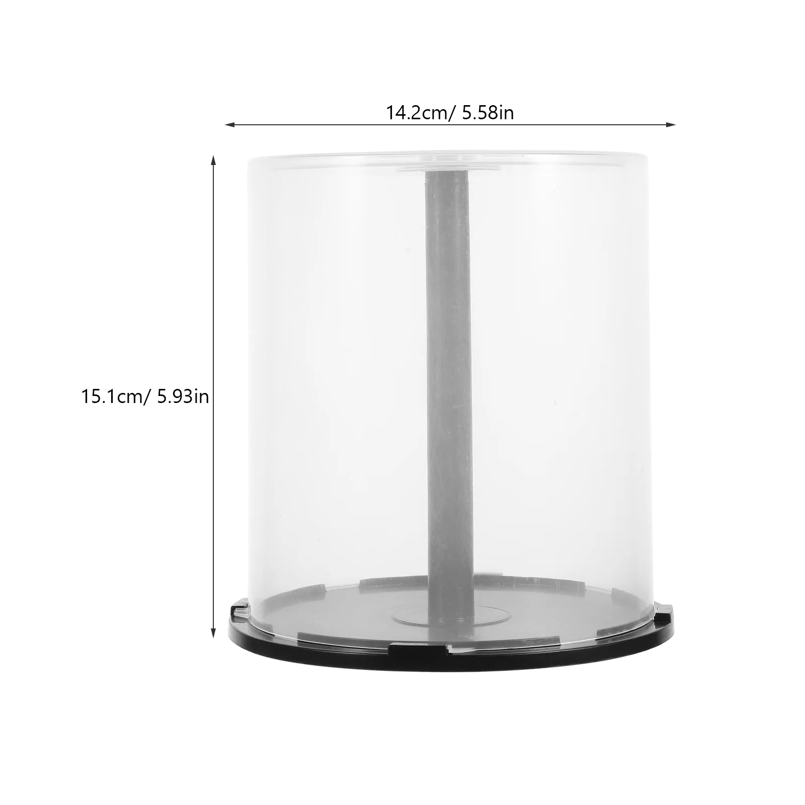 Storage Rack Chandelier CD Bin Disc Portable Case Empty Dvd 1510X1420X1420CM Pp Container