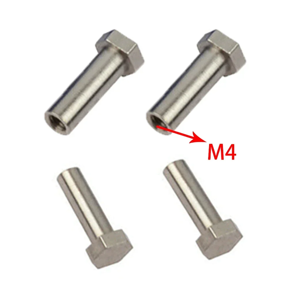 Metals Aluminum Alloy Hex Adapter 12mm To 17mm Wheel Hex Hubs Adapter Extension Conversion Nuts for 1/8 1/10 RC Car Upgrade