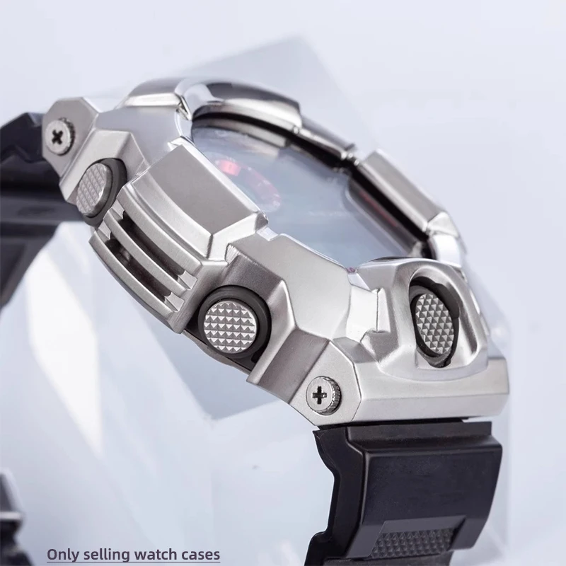 ل كاسيو gw-9400 حافظة 316L إطار من الفولاذ المقاوم للصدأ G-SHOСK ماستر G-Rangeman GW9400 حافظة معدنية لصانعي الساعات ملحقات معدلة ذاتية الصنع
