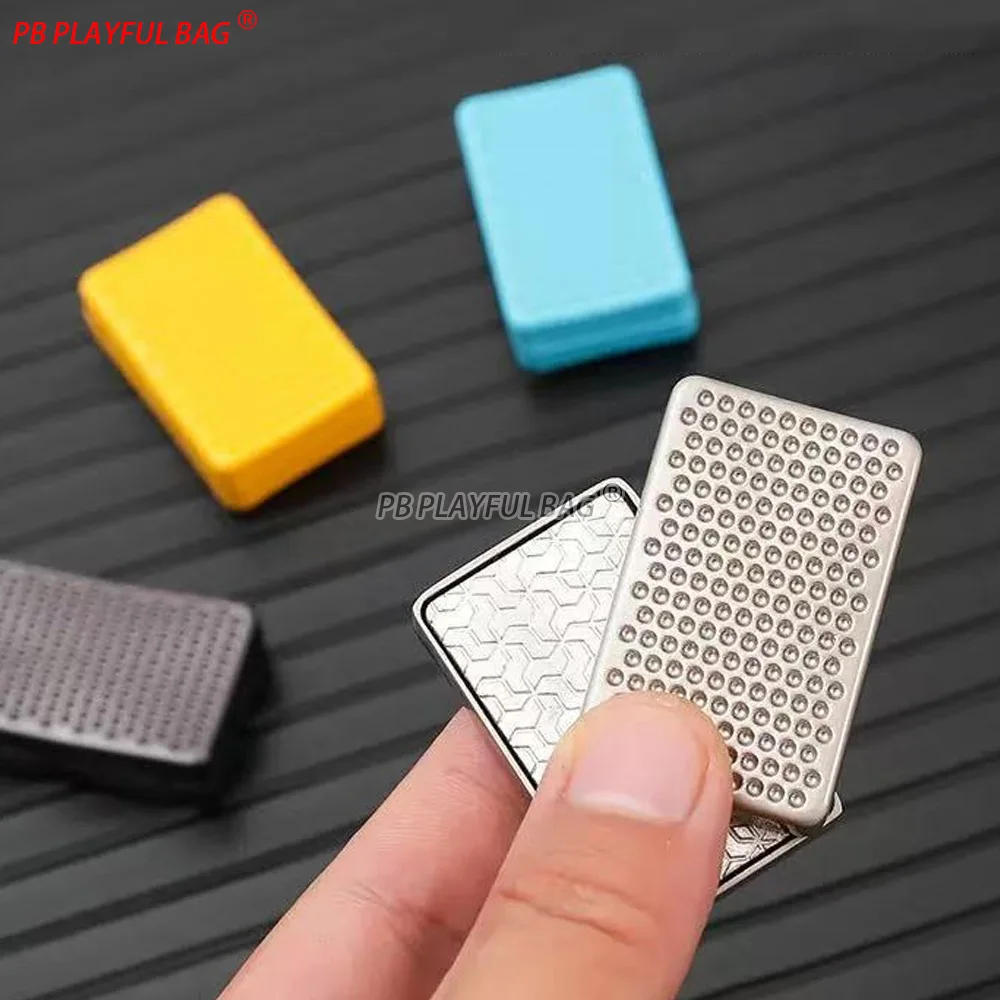 Magnetyczny slider EDC w kształcie plastra miodu, metalowa płyta przesuwna, zabawka antystresowa na niekończący się ruch, narzędzie do redukcji stresu i poprawy koncentracji TS53