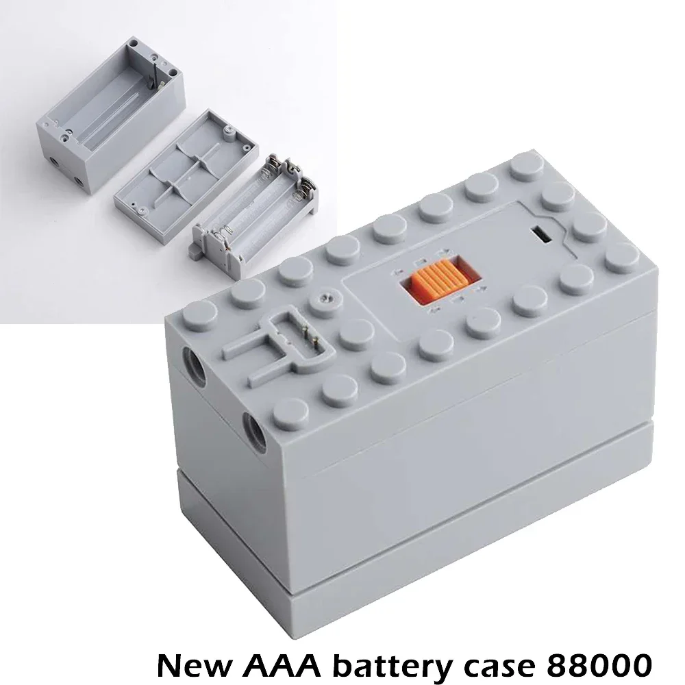 MOC Technische onderdelen Power Functies Servomotor Afstandsbediening Accubak SchakelaarLichtset IR Snelheid Afstandsbediening Ontvanger Speelgoed