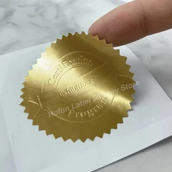Customized 3D relief sticker sealing sticker for packing bag box envelope