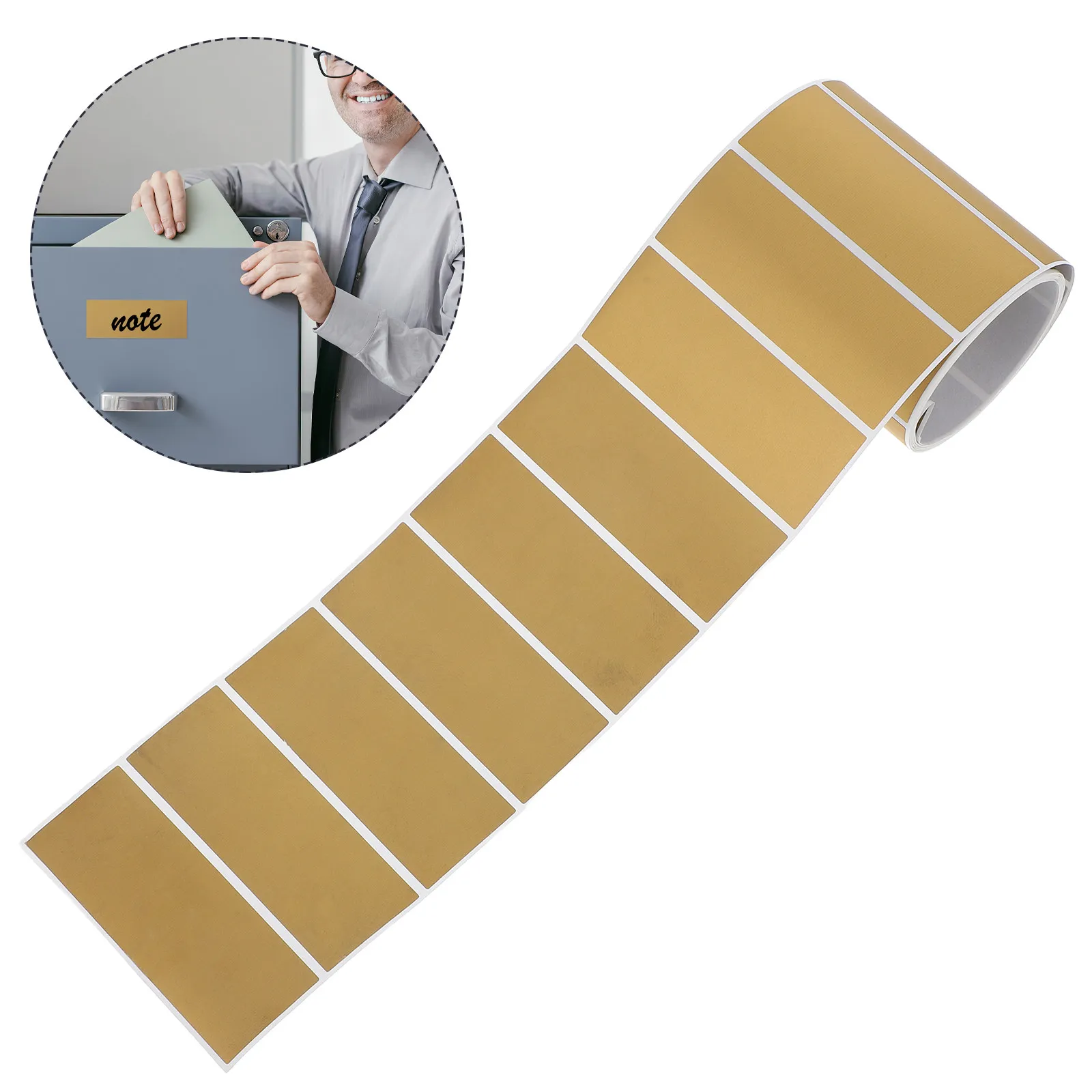 

Scratch Off Rectangle Labels 120 Sheets Adhesion Scratch Coating Stickers for Party Games DIY Classroom