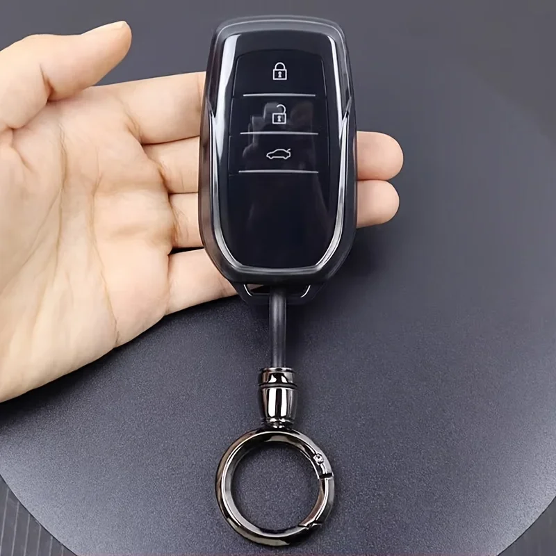 All-round protection case for car keys, suitable for Toyota, Alfa, Viva, Crown, Sena, Riviera, RAV4, Prado, Land Cruiser, Sentra