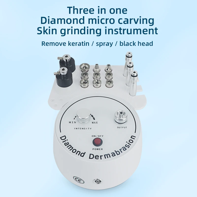 Máquina De Microdermabrasion De Diamante, Peeling Facial, Cuidados Com A Pele, Removedor De Cravo, Spray De Água, Esfoliação, Uso Doméstico