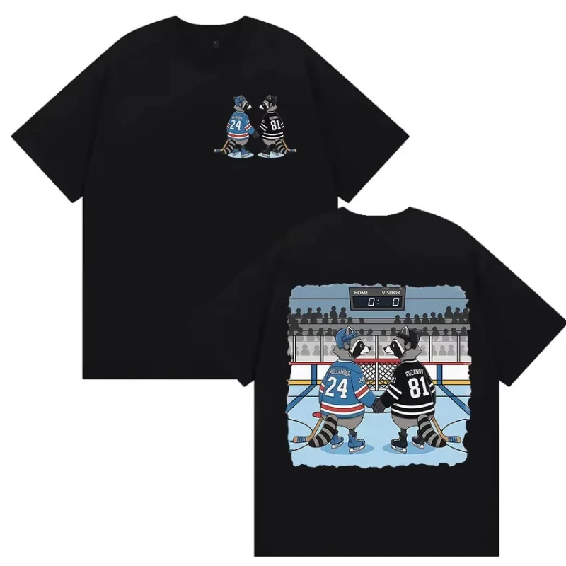 

Футболки с надписью «Heated Rivalry» в подарок болельщикам, голландские ‌ Футболка оверсайз из роскошного хлопка с графическим принтом 24 Илья Розанов 81, мужская и женская