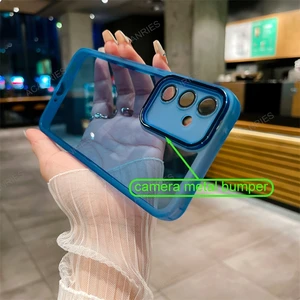 Untuk Motorola Moto G54 5G G34 G24 G14 G85 G60 G32 Tepi 40 Neo 50 Fusion Pro Casing Silikon Bening Penutup Pelindung Kamera G 54 85 60 8 penjualan terbaik motorola moto g72 - №