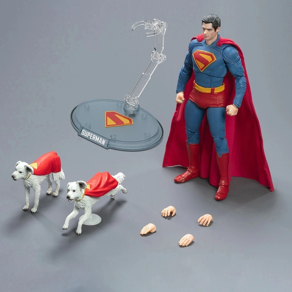 

2025 Fondjoy Supeman David Corenswet, экшн-фигурка Джеймса Гун, фильм Спермана, 1/9, подвижная детская игрушка из ПВХ, подарок для мальчика