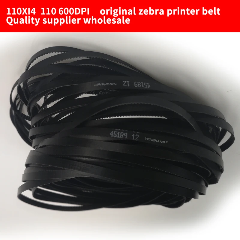 Zebra 96Xi3 110Xi3 + 110Xi4 Plus 600dpi 105SL 90Xi3 140Xi3 170Xi3 220Xi3 zebra printer belt NO.45189-12 2pcs lot