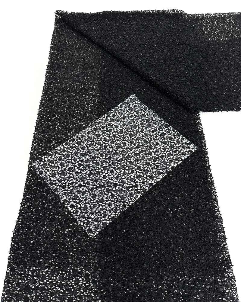 África nigeriana con cuentas encaje de malla francesa con lentejuelas alta calidad 2025 encaje bordado lentejuelas encaje para vestidos de novia mujeres