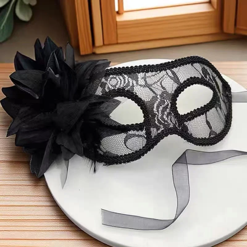 벨리댄스 하프 페이스 마스크 섹시 레이스 아이 마스크 가면 무도회 카니발 코스프레 프롬 소품 나이트클럽 페이스 마스크 여성용 의상