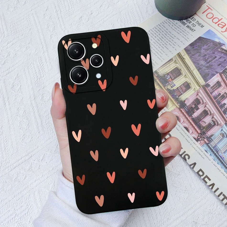 For Xiaomi Redmi 12 4G 5G 12C 11A Phone Case Hot Style Camera Protection Liquid Silicone Back Cover For Redmi12 12 C 11 A Bumper image 4