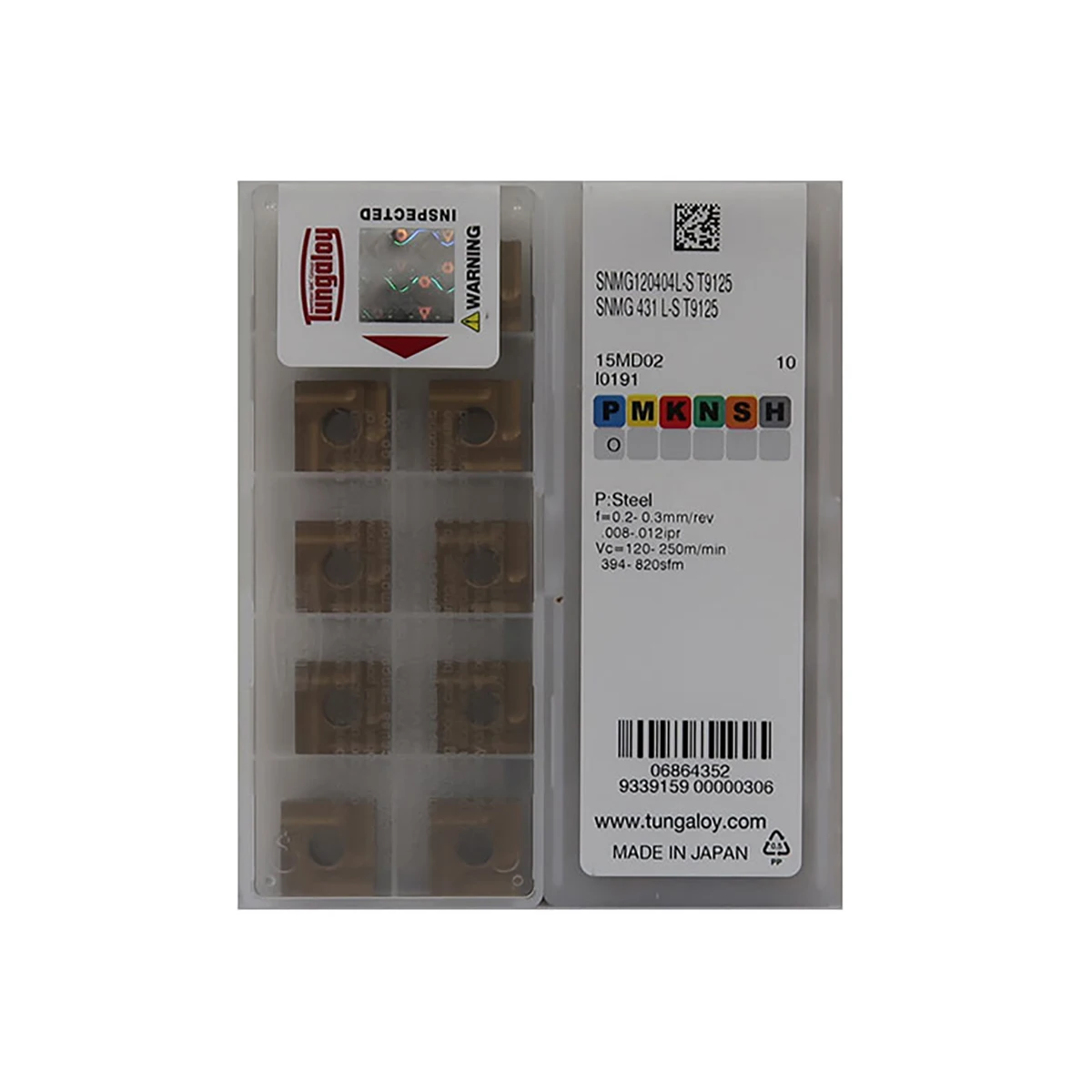 

Оригинальные твердосплавные токарные пластины Tungaloy SNMG SNMG120412 TS NS530 SNMG120408 TM T9125 SNMG120404 TS NS9530