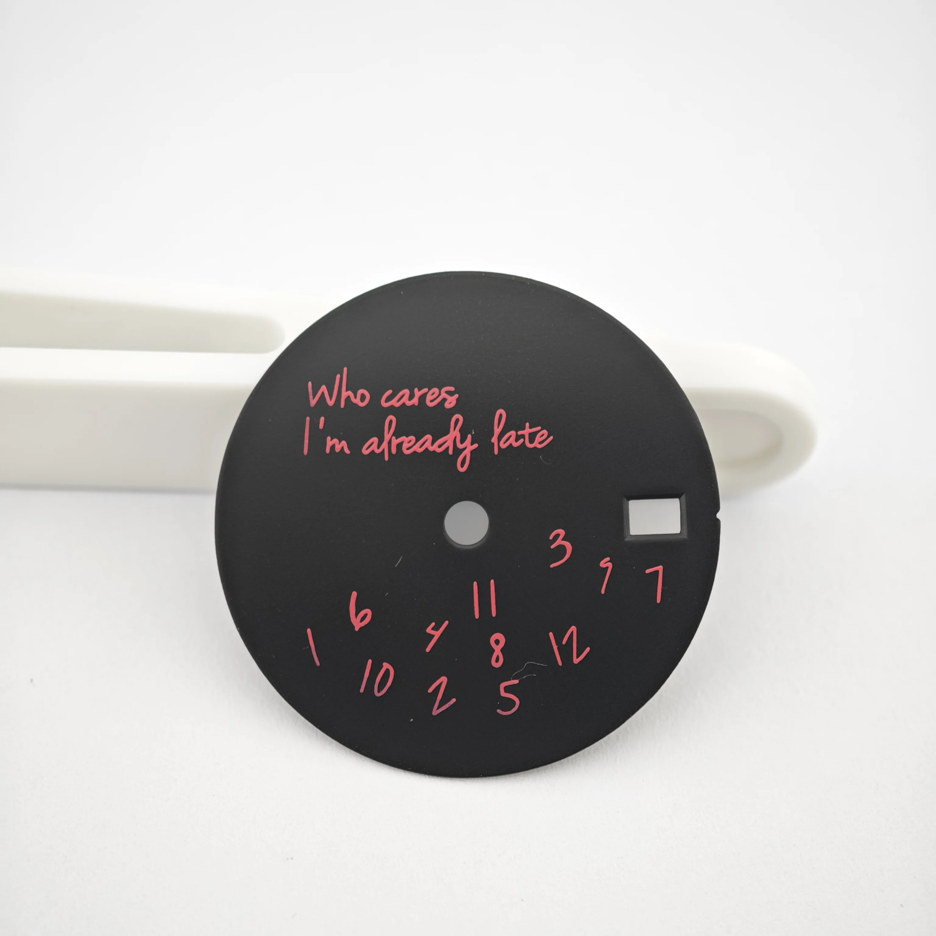 Esfera de reloj de 28,5mm que se importa ya tarde, esfera nh35, piezas de reloj con esfera estéril, ajuste de esfera de reloj, movimiento NH35/NH36, sin logotipo