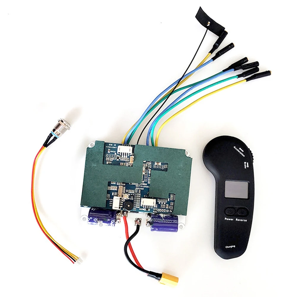 Skateboard ESC Control Board 36V Dual Motor Drive with EMP Module and for 2.4G Remote Transmitter for Scooter and Balance Car