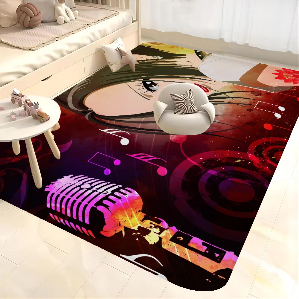 

Anime NANA Room Mats Anti-slip Absorb Water Long Strip Cushion Bedroon Mat Welcome Doormat