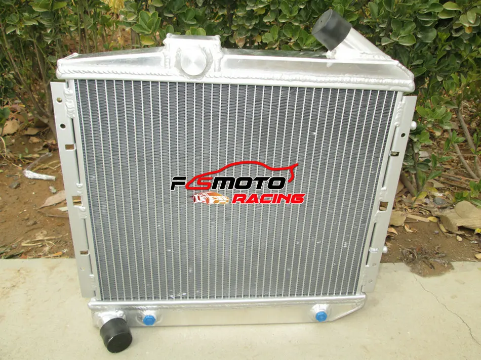 52mm Aluminum Radiator + Fan For Renault Super 5 GT R5 R9/11 1.4 Turbo 1985 1986 1987 1988 1989 1990 1991 85 86 87 88 89 90 AT view 4