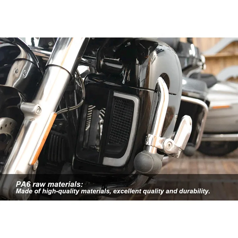 STLF مخصص HD 14 أحدث انسيابية ذات فتحات تهوية سفلية للتجول في شارع الإنزلاق الطريق الإنزلاق الطريق الملك الدراجات النارية أنظمة الجسم المعدلة fo