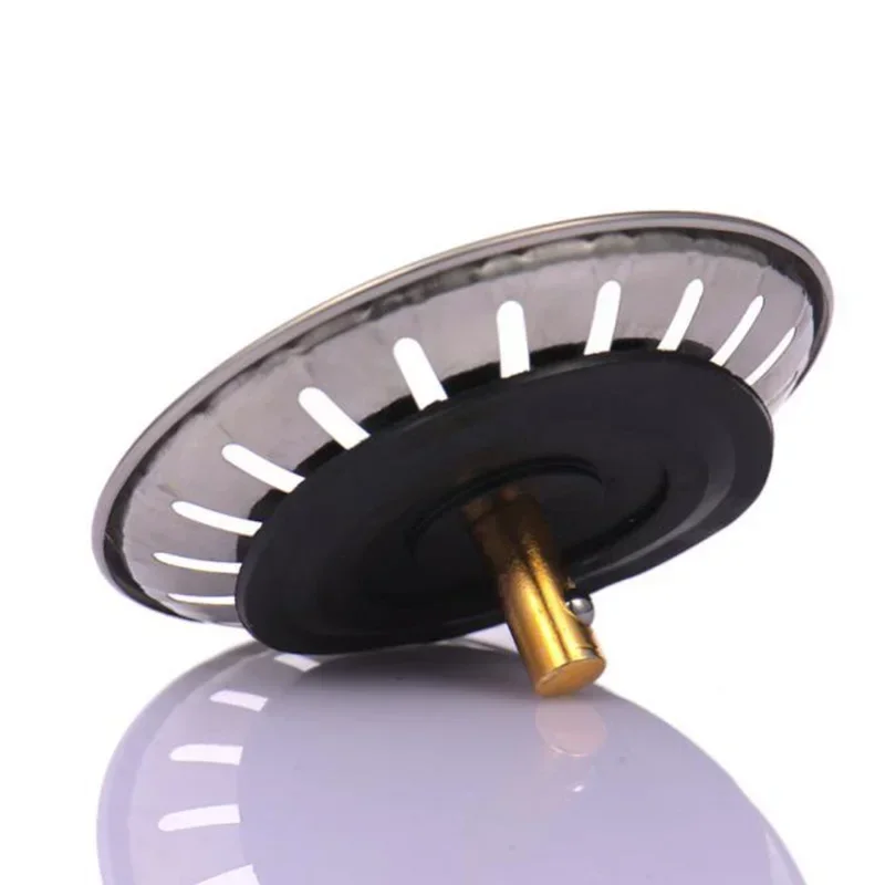 High Quality Stainless Steel Kitchen sink Strainer Stopper Waste Plug Sink Filter filtre lavabo bathroom hair catcher