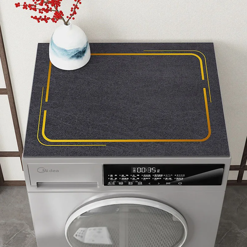 Automatic Drum Washing Machine Dustproof Cover Microwave Refrigerator Protective Dust Cover Cloth Waterproof Mat Tops Covers