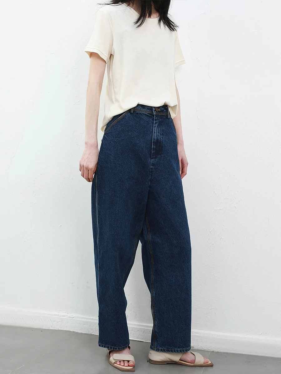 

Джинсы женские джинсовые с 3D-шейлингом, зауженные снизу, больших размеров, осенние, модные, с застежкой на молнию на талии