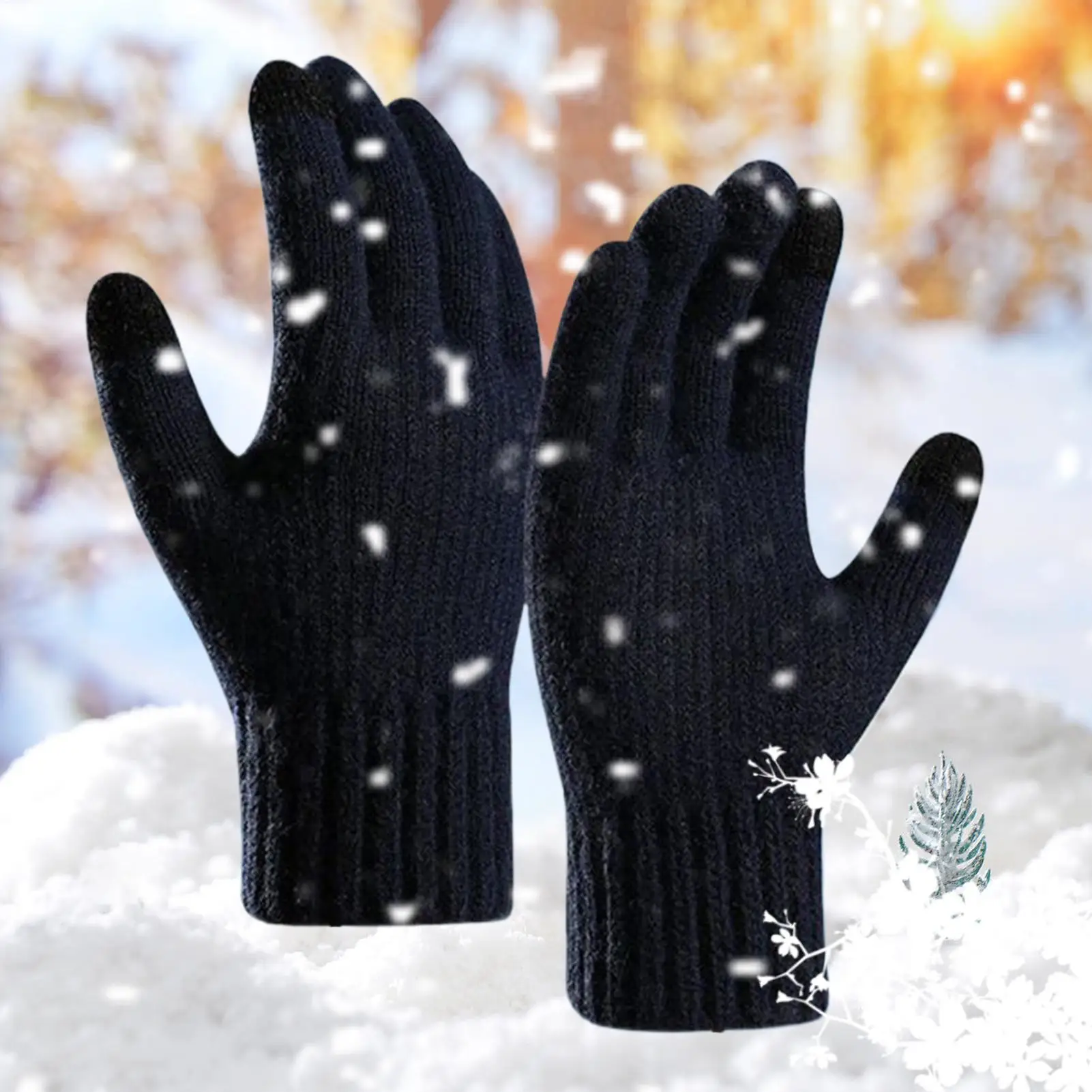 Heated Gloves For Women 3-level USB Heated Gloves Cold Weather Supplies For Commuting Camping Winter Sports Daily Outdoor Work