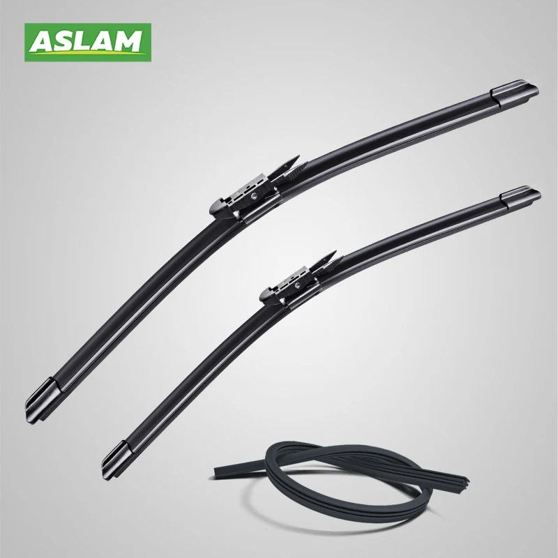 

ASLAM Wiper Front Windscreen Windshield Car Accessories Wiper Blades For seat Leon 2006 26"+26"