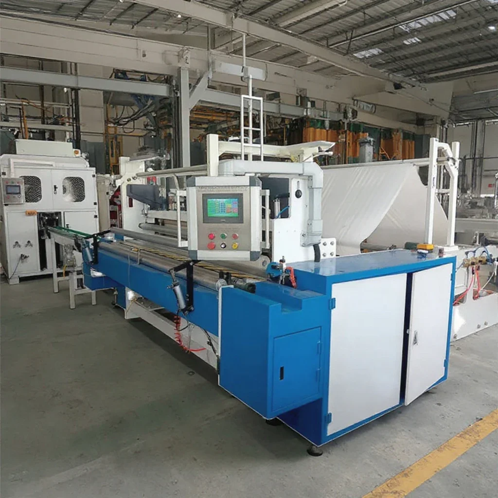 Customized China Manufacturer's Toilet Paper Roll Making Machine For Home And Hotel Use