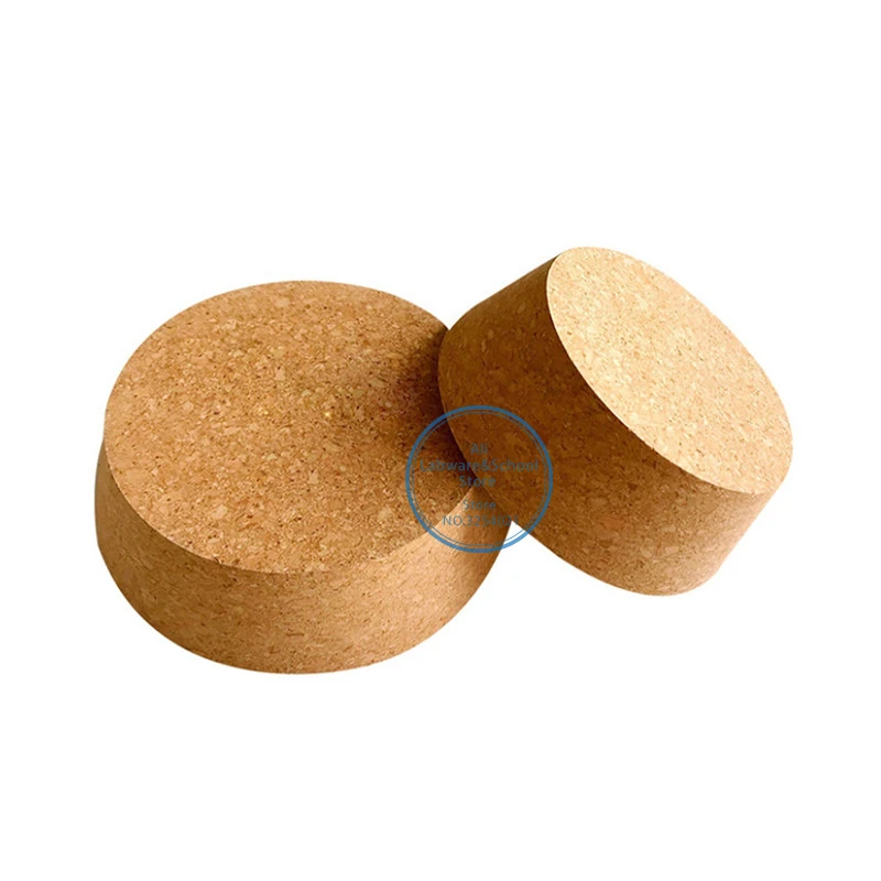 2pcs/lot Lab big size Top DIA 88mm to 105mm Wood Cork plug Essential Oil Pudding Glass Bottle Lid Thermos flask stopper