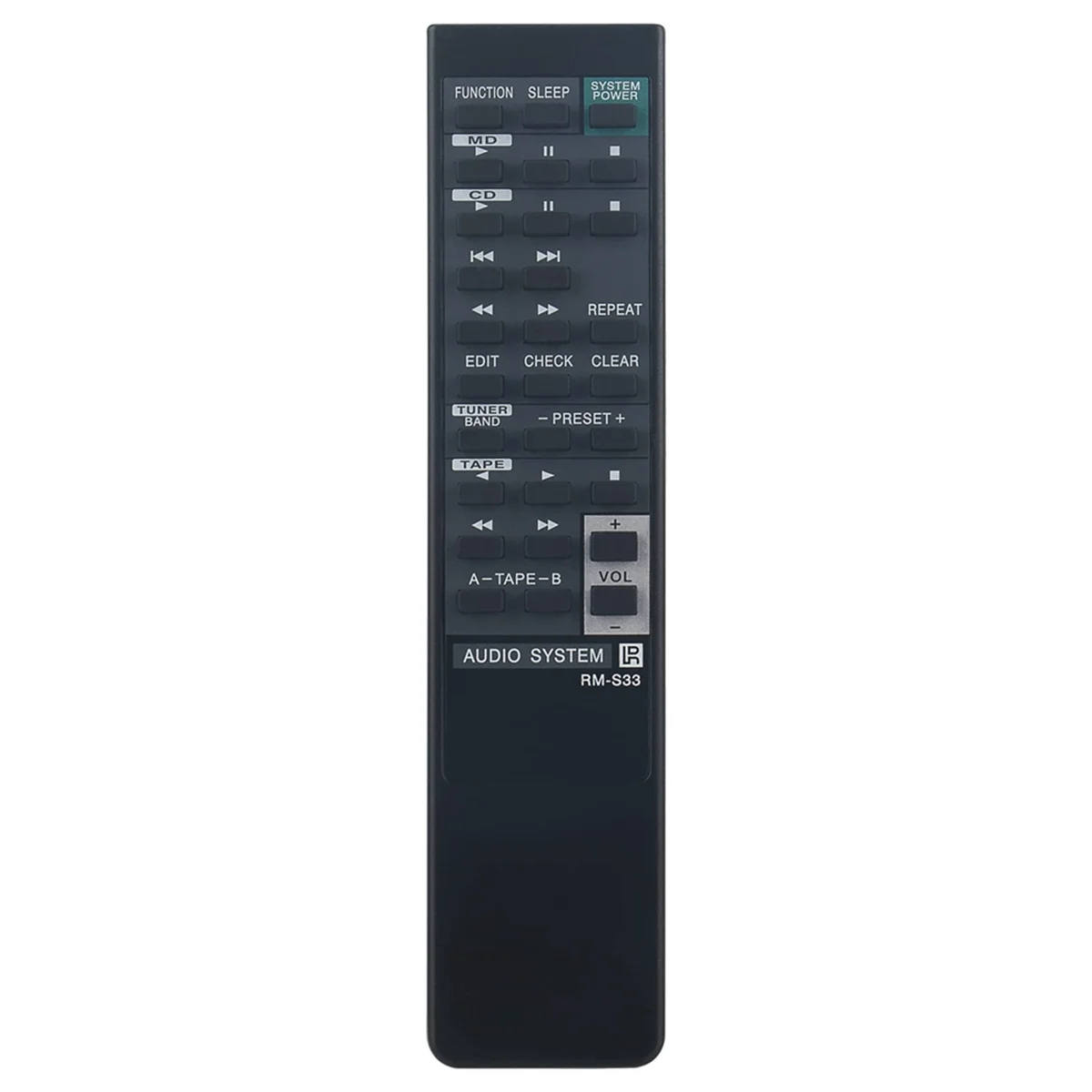 RM-S33 Remote Control for Sony Audio System HCDH801 MHC701 MHC-701 MHC-801 MHC-S30 MHC801 MHCS30 STD777ESM13K