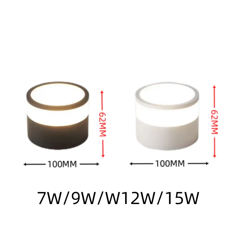 Nordic Makaron Lighting with spot Light LED Circular Ceiling light, corridor light, living room light