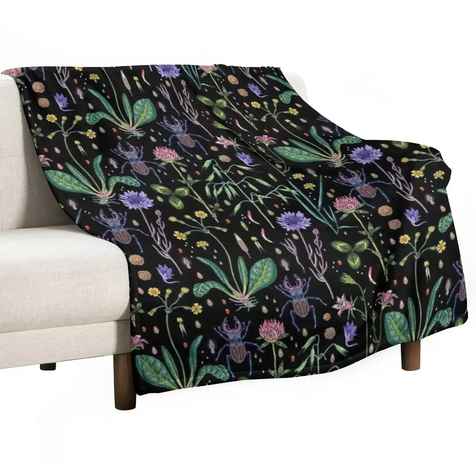 

Midsummer Night's Dream Throw Blanket Loose Sofas Sleeping Bag Vintage Blankets