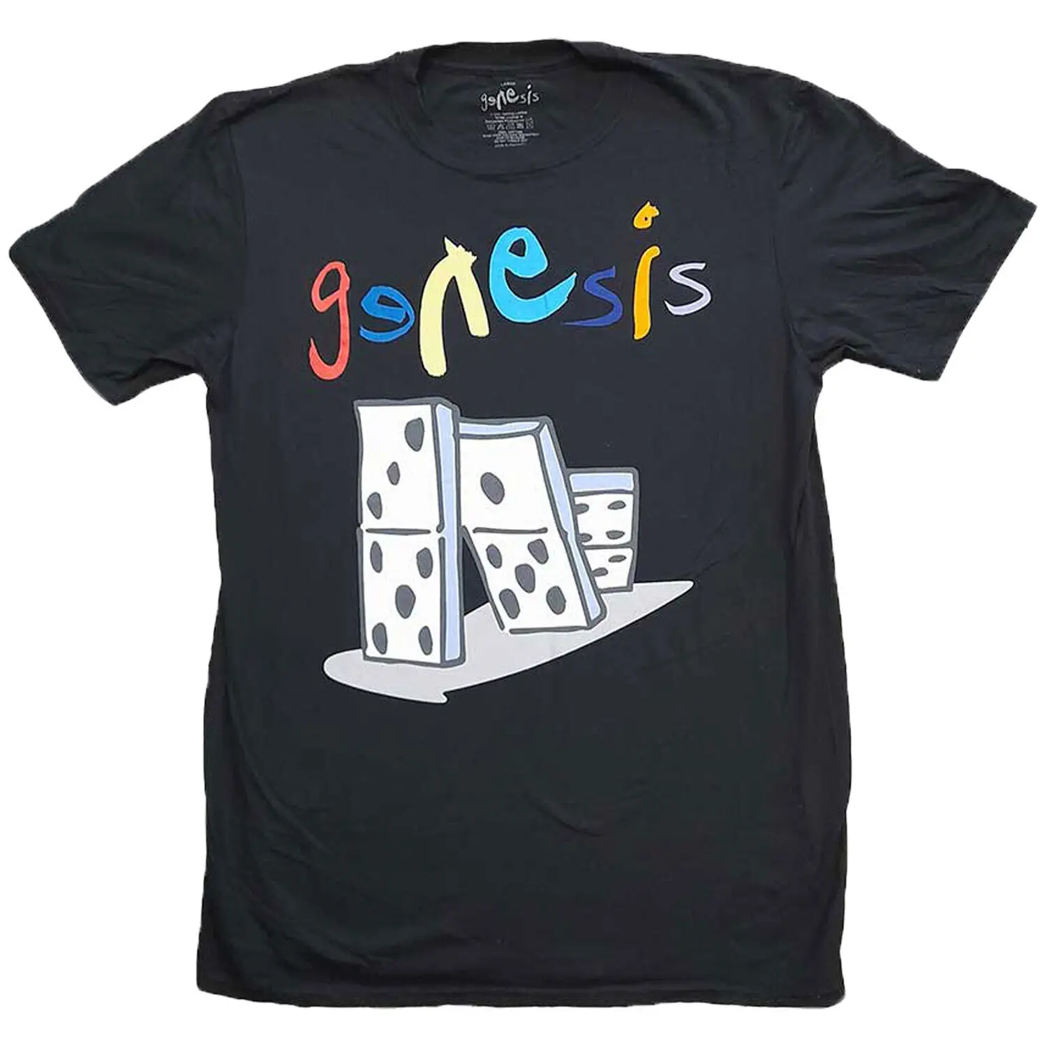 Men'S Genesis The Last Domino T Shirt Xxx Large Black