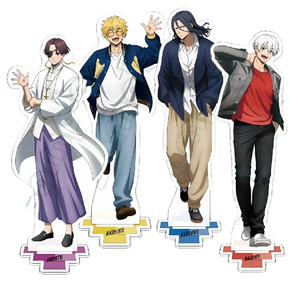 Anime WIND BREAKER periférico 15cm soporte acrílico Sakura Haruka versión de personaje corte 3D textura transparente decoración de dormitorio