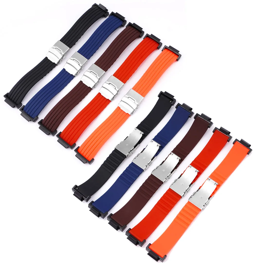 Tire Silicone Watch Strap For Casio G-Shock GA2100 110 MCW GD-100 G5600 DW9052 GW-6900 GLS8900 GMAS110 Watch Band Wristband Belt