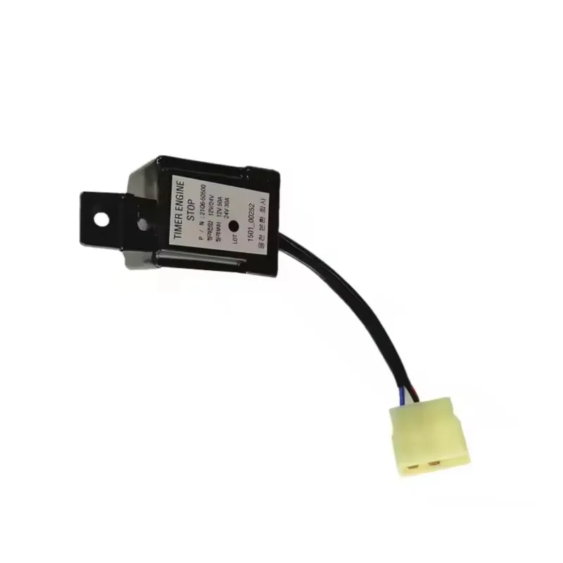 MUGURO El relé temporizador 21Q6-50500 para excavadoras R225-9 R265-9 R275-9 y R305-9 es una pieza de repuesto para excavadora (21Q6-50500)