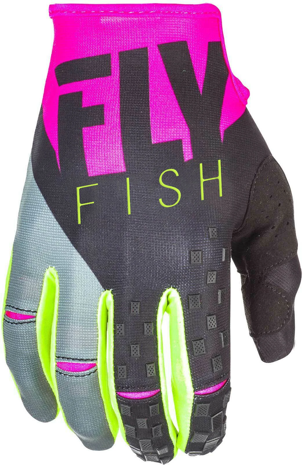 Fly Fish Racing F-16 Dirt Bike Mens Woman Unisex Cycling Gloves Motorbike Motocross MX ATV Dirt Bike Ranger Gloves