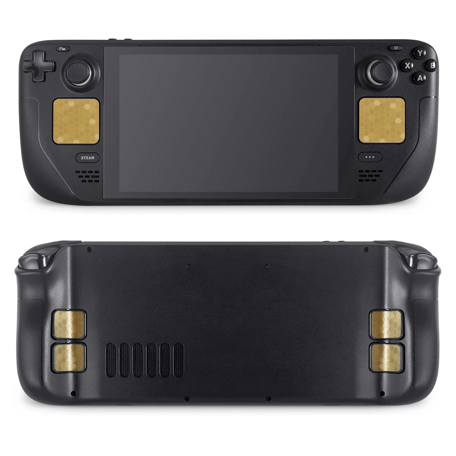 8 قطع من ملصقات لوحة اللمس بزر المضيف من TALONGAMES لسطح البخار/إصدار OLED ملصقات حماية مقاومة للاهتراء ومضادة للخدش