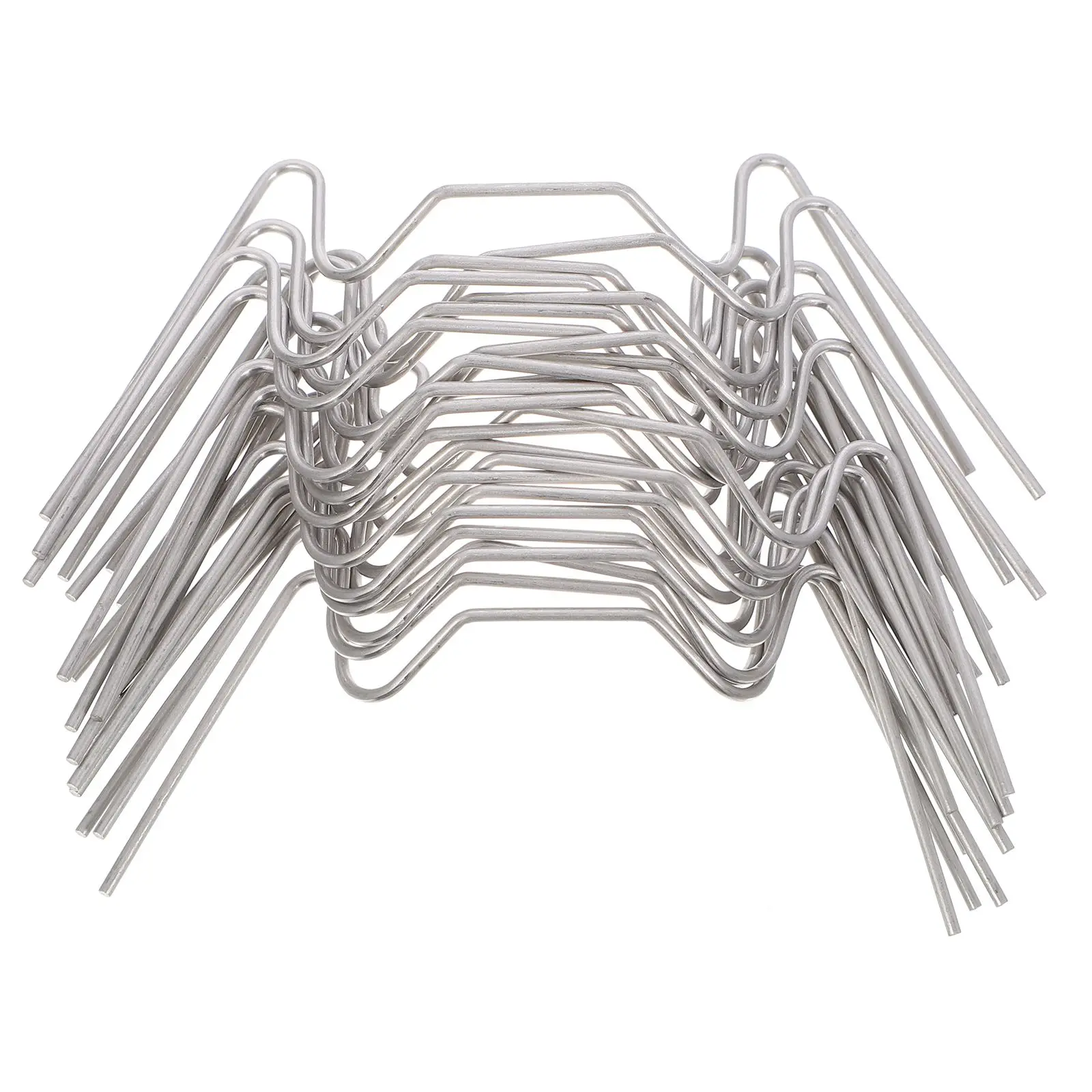 

25 Pcs Glass Pane W Fixing Clips Clamps Stainless Steel Greenhouse Accessories Durable Wire Clips Pane Fixing