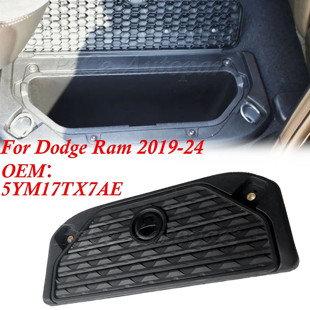 

5YM17TX7AE крышка ящика для автоматического хранения для Dodge Ram 2019-2024, размещение левой и правой стороны салона автомобиля, укладка, уборка
