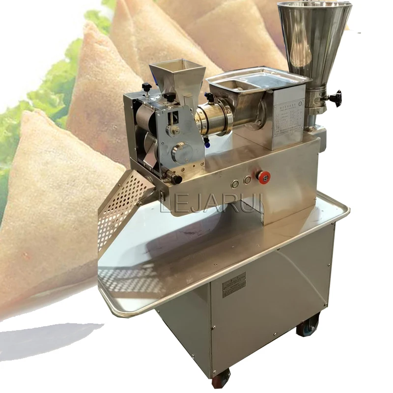 ماكينة صنع الزلابية الأوتوماتيكية الصغيرة رافيولي بيروجي بيلميني جيوزا تورتيليني/ماكينة صنع السمبوسك الصغيرة بالكامل