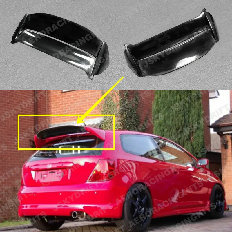 

For Honda Civic 02-05 (USDM) EP3 Hatchback Rear Roof Spoiler Wing FRP Unpainted
