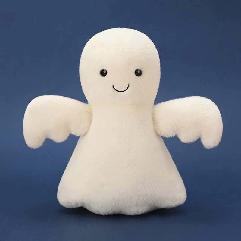 

Hot Halloween Black Crow Stuffed Bird Doll Halloween Black Cat Owl Wear Hat Plushie Toy Halloween Gifts Children Christmas Gift