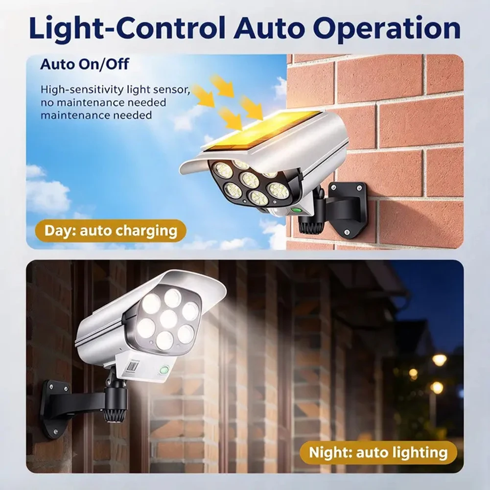 Solar LED Outdoor Street Lights,Solar Simulation Monitoring Street Light With Remote Control,Solar Motion Sensor Light Outdoor