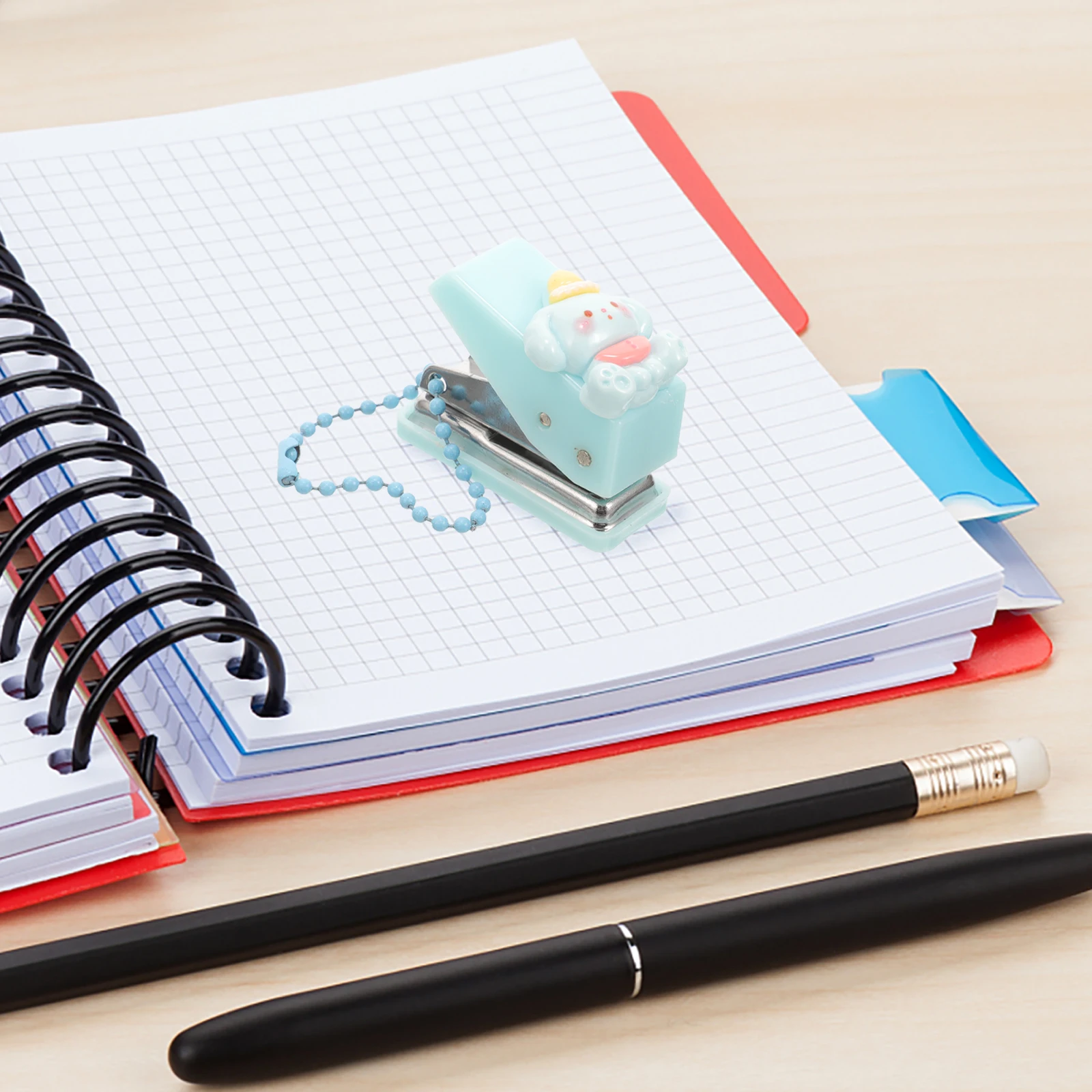 

Mini Single Hole Punch Plastic Heavy Duty Cartoon Elephant Paper Manual Tool for Office School Home Use Adjustable Punch Sheet