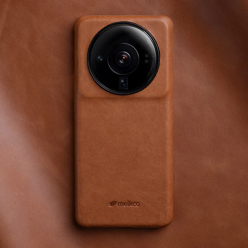 Original Melkco Luxury Phone Case For Xiaomi 12S Ultra 13Ultra Vintage Business Retro Genuine Leather Armor Back Cover Cowhide