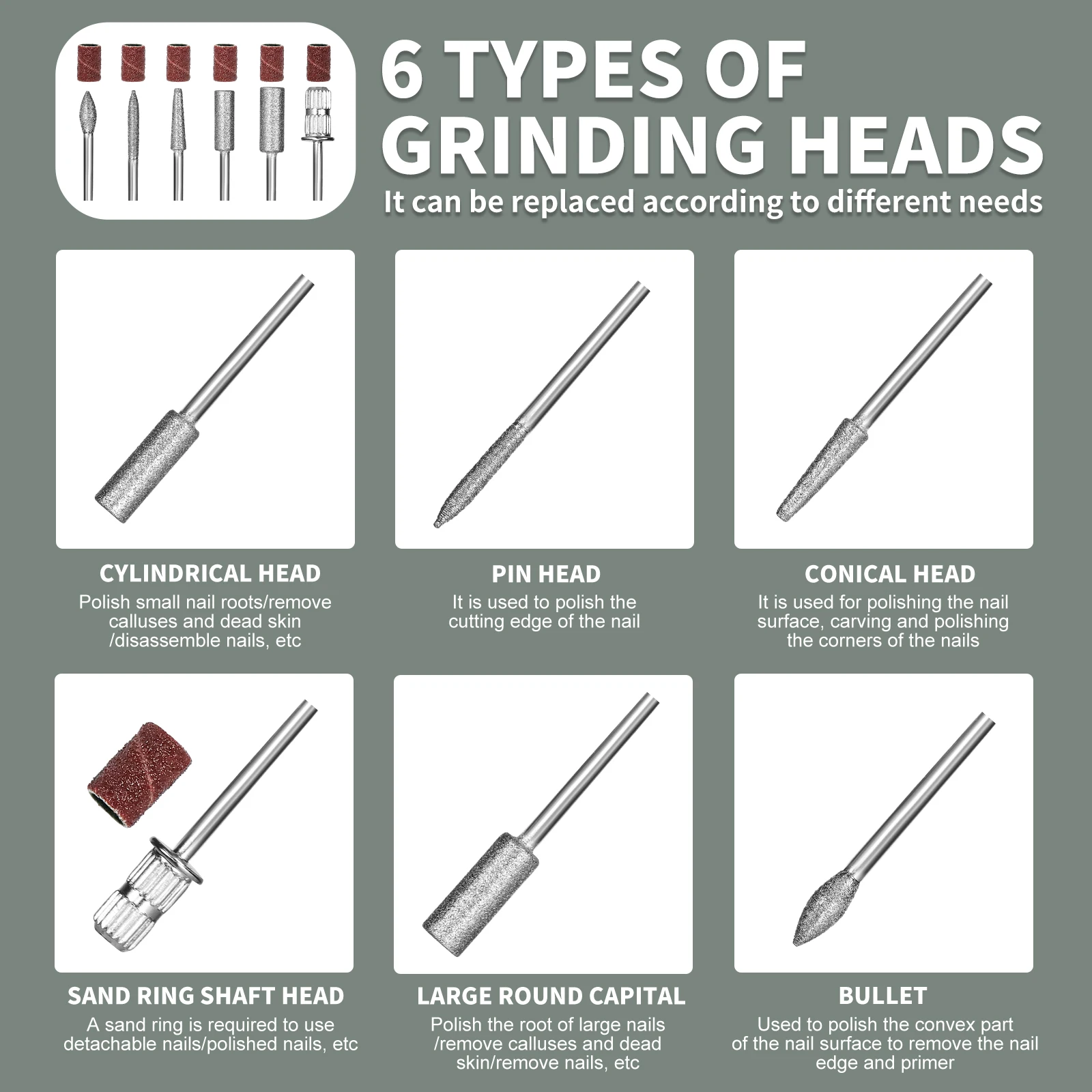 2 in 1 Electric Nail File Pen Rechargeable Nail Drill with UV LED Nail Lamp USB Portable Manicure Drill Salon Tool