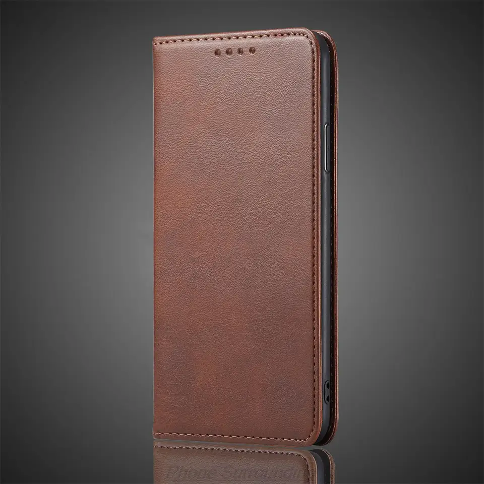 Funda de cuero con tapa magnética para Samsung Galaxy A32 4G 6.4" / A32 5G 6.5", con soporte y billetera 3